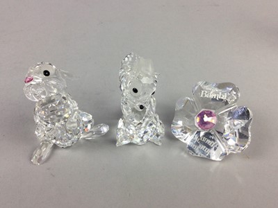 Lot 143 - A COLLECTION OF SWAROVSKI MODEL OF BAMBI AND FRIENDS