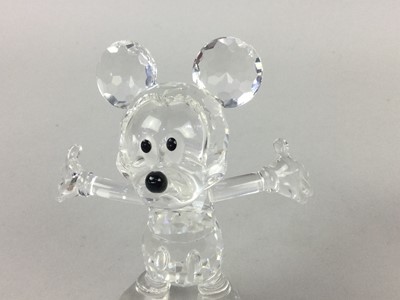 Lot 151 - A COLLECTION OF SWAROVSKI MODELS OF MICKEY MOUSE AND FRIENDS