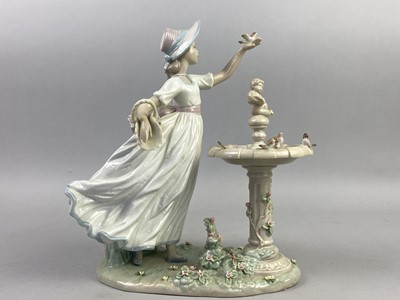 Lot 271 - A LLADRO GROUP OF SPRING JOY