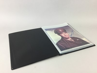 Lot 34 - AN ALBUM OF SIGNED PHOTOGRAPHS