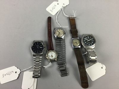 Lot 21 - A COLLECTION OF FASHION WATCHES