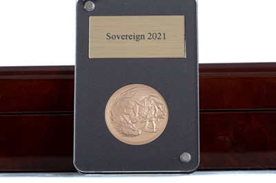 Lot 103 - AN ELIZABETH II GOLD SOVEREIGN DATED 2021