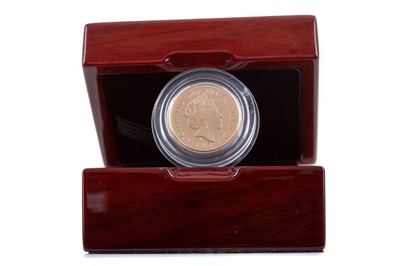 Lot 105 - AN ELIZABETH II GOLD PROOF SOVEREIGN DATED 2022