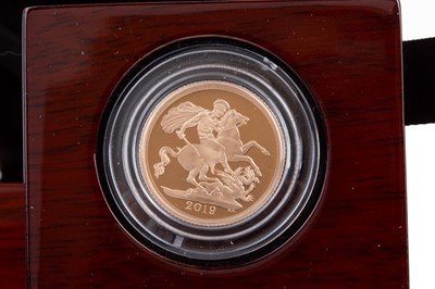 Lot 106 - AN ELIZABETH II GOLD SOVEREIGN DATED 2019