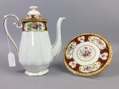 Lot 254 - A ROYAL ALBERT 'LADY HAMILTON' PATTERN PART TEA SERVICE