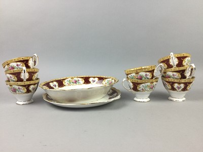 Lot 254 - A ROYAL ALBERT 'LADY HAMILTON' PATTERN PART TEA SERVICE