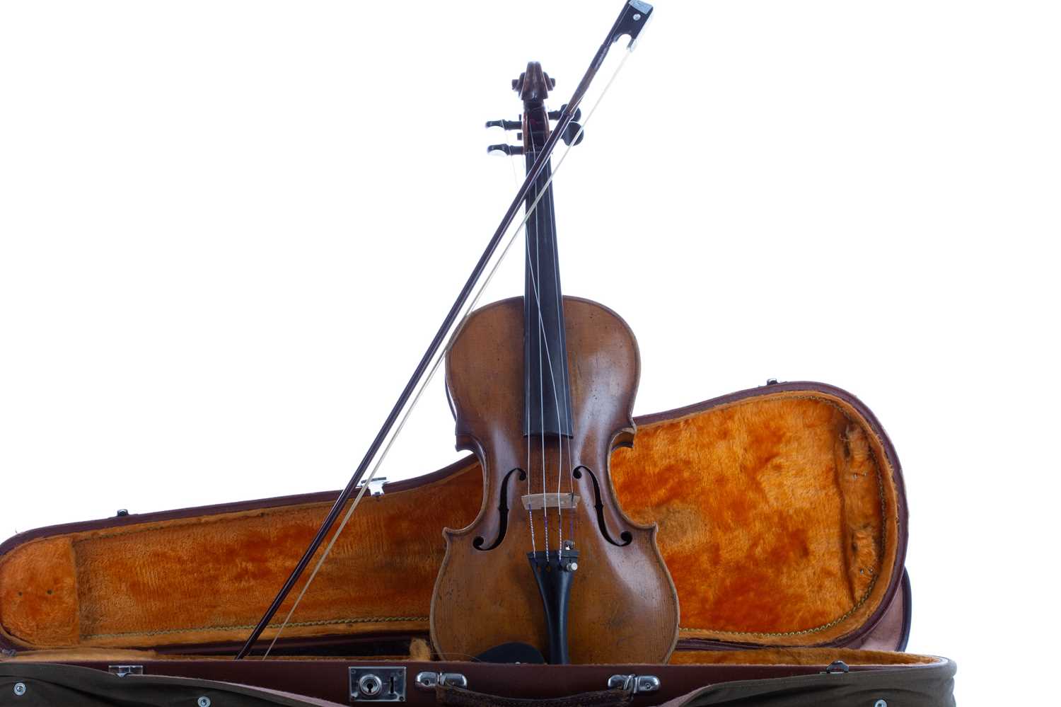 Lot 615 - A STAINER COPY 3/4 SIZE VIOLIN