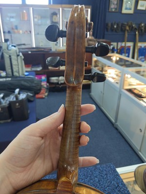 Lot 615 - A STAINER COPY 3/4 SIZE VIOLIN