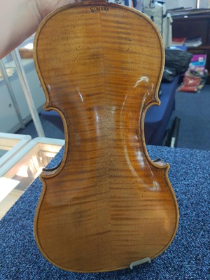 Lot 615 - A STAINER COPY 3/4 SIZE VIOLIN