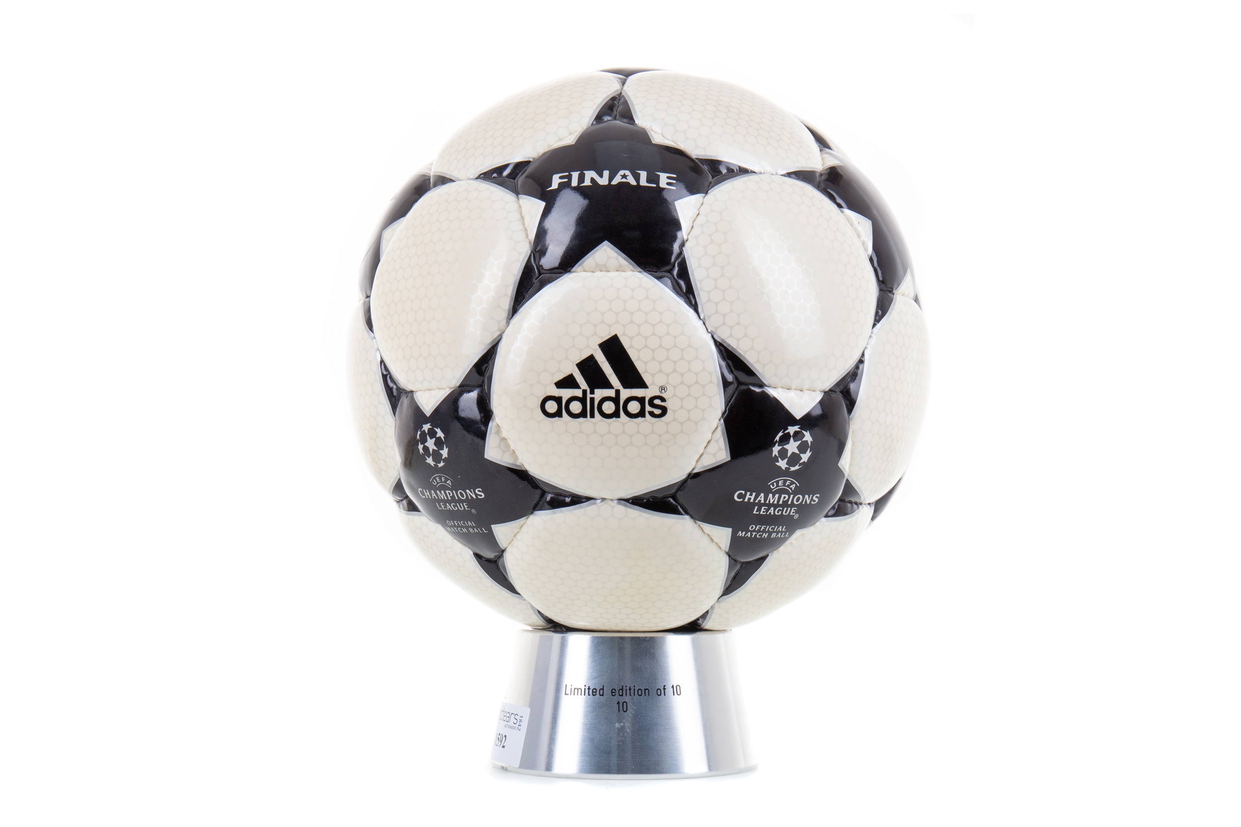 Lot 1592 A CHAMPIONS LEAGUE FINAL 2002 'OFFICIAL
