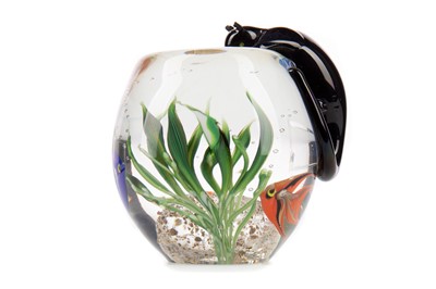 Lot 457 - A MURANO GLASS PAPERWEIGHT BY CORREIA