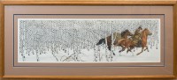 Lot 278 - * BEV DOOLITTLE, SACRED GROUND lithograph,...