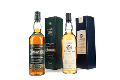 Lot 104 - LINKWOOD 12 YEAR OLD FLORA & FAUNA AND CRAGGANMORE 1990 DISTILLERS EDITION