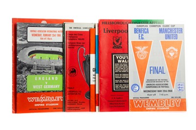 Lot 1611 - A COLLECTION OF FOOTBALL PROGRAMMES