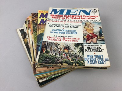 Lot 382 - A LOT OF MEN'S MAGAZINES