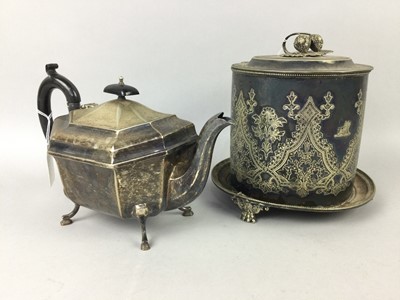 Lot 478 - A COLLECTION OF SILVER PLATED WARE AND OTHER ITEMS