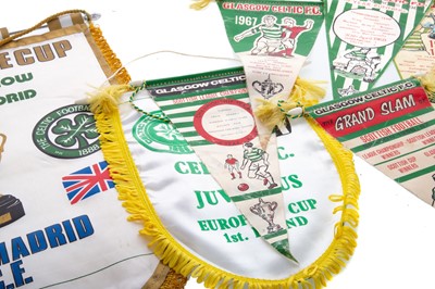 Lot 1626 - A COLLECTION OF CELTIC F.C. PENNANTS