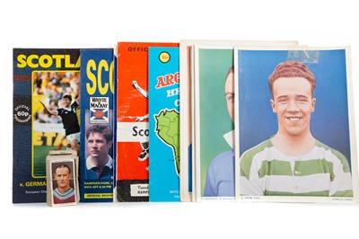 Lot 1627 - A SCOTLAND INTERNATIONAL FOOTBALL PROGRAMMES