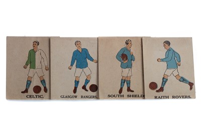 Lot 1630 - FOUR RARE BATTOCK'S FOOTBALL CARDS
