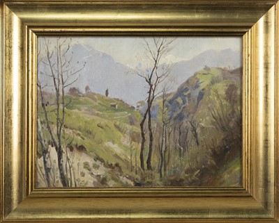 Lot 328 - AN UNTITLED OIL BY MAUD NEALE