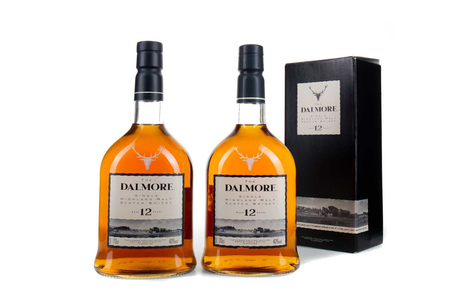 Lot 168 - 2 BOTTLES OF DALMORE 12 YEAR OLD