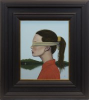 Lot 324 - ROSS MUIR, IMAGINE oil on canvas, signed with...