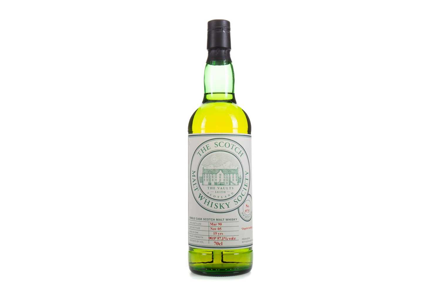 Lot 44 - SMWS 97.5 LITTLEMILL 1990 15 YEAR OLD