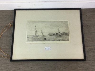 Lot 153 - THEEE DRYPOINT ETCHINGS BY ROWLAND LANGMAID