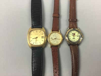 Lot 43 - A LOT OF FOUR OF WRIST WATCHES