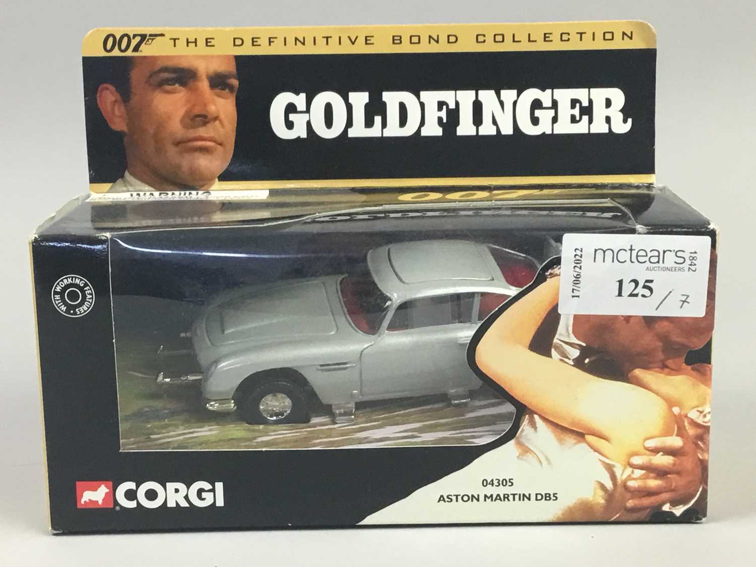 Lot 125 - A GROUP OF JAMES BOND 007 CORGI DIE-CAST MODEL VEHICLES