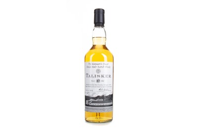 Lot 175 - TALISKER 17 YEAR OLD MANAGER'S DRAM 2011 RELEASE