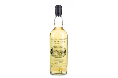 Lot 178 - GLENKINCHIE 15 YEAR OLD MANAGER'S DRAM 2010 RELEASE