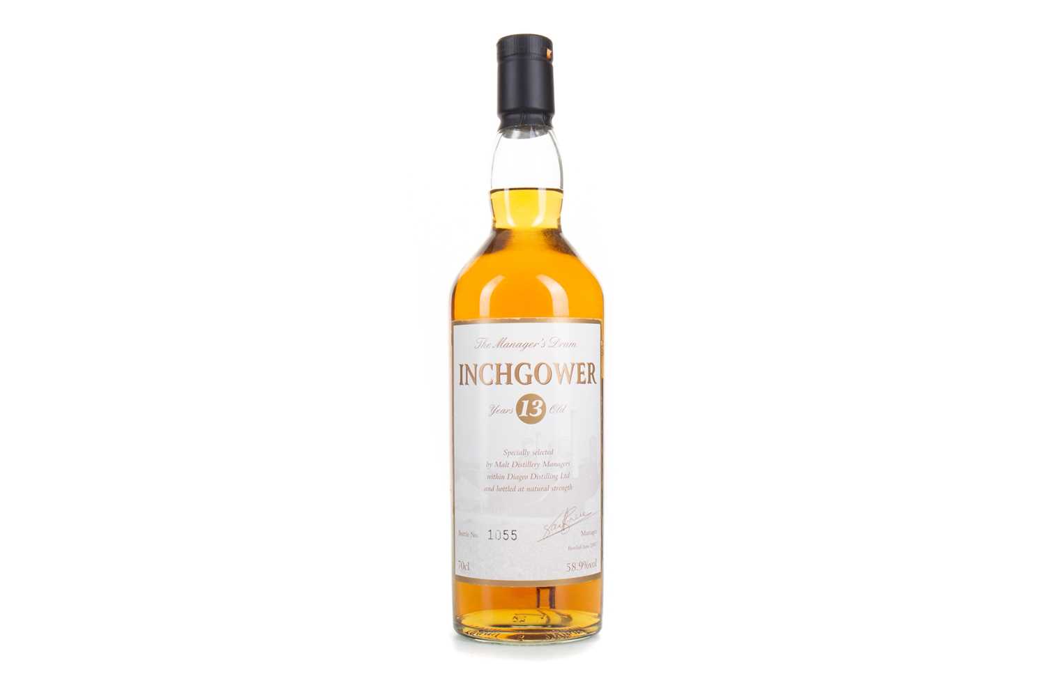 Lot 180 - INCHGOWER 13 YEAR OLD MANAGER'S DRAM 2007 RELEASE