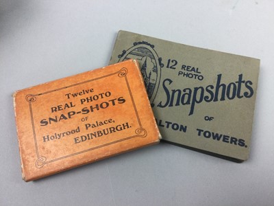 Lot 111 - A GROUP OF POSTCARDS, CIGARETTE CARD AND OTHER PAPER EPHEMERA