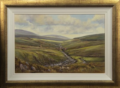 Lot 199 - DUN RIVER, AN OIL BY VICTOR CIREFICE
