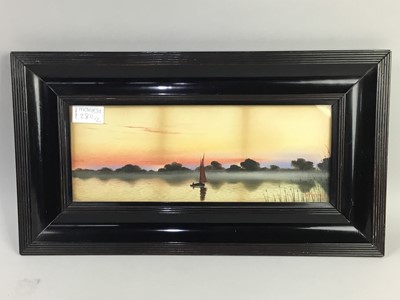 Lot 280 - A PAIR OF WATERCOLOURS BY W J PALMER