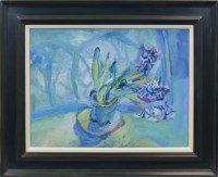 Lot 369 - CATHY CAMPBELL, HYACINTH oil on board, signed...