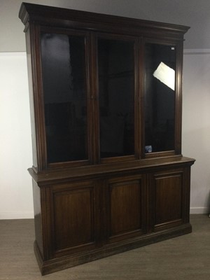 Lot 331 - A VICTORIAN MAHOGANY BOOKCASE