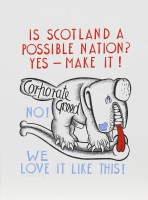 Lot 381 - * ALASDAIR GRAY (SCOTTISH b. 1934), SCOTLAND...