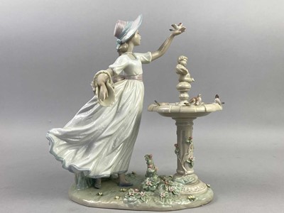 Lot 381 - A LLADRO GROUP OF SPRING JOY