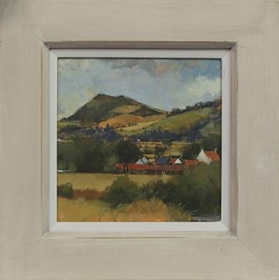 Lot 227 - LARGO LAW, AN ACRYLIC BY GEORGE GILBERT RSW