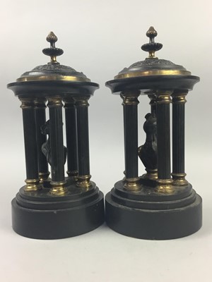 Lot 429 - A PAIR OF VICTORIAN GARNITURE FOLLIES