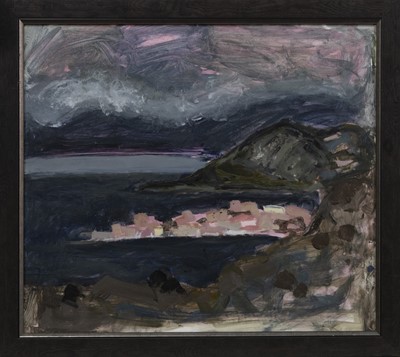 Lot 186 - ST FLORENT FROM RUBBISH DUMP, AN OIL BY SHEILA MACMILLAN