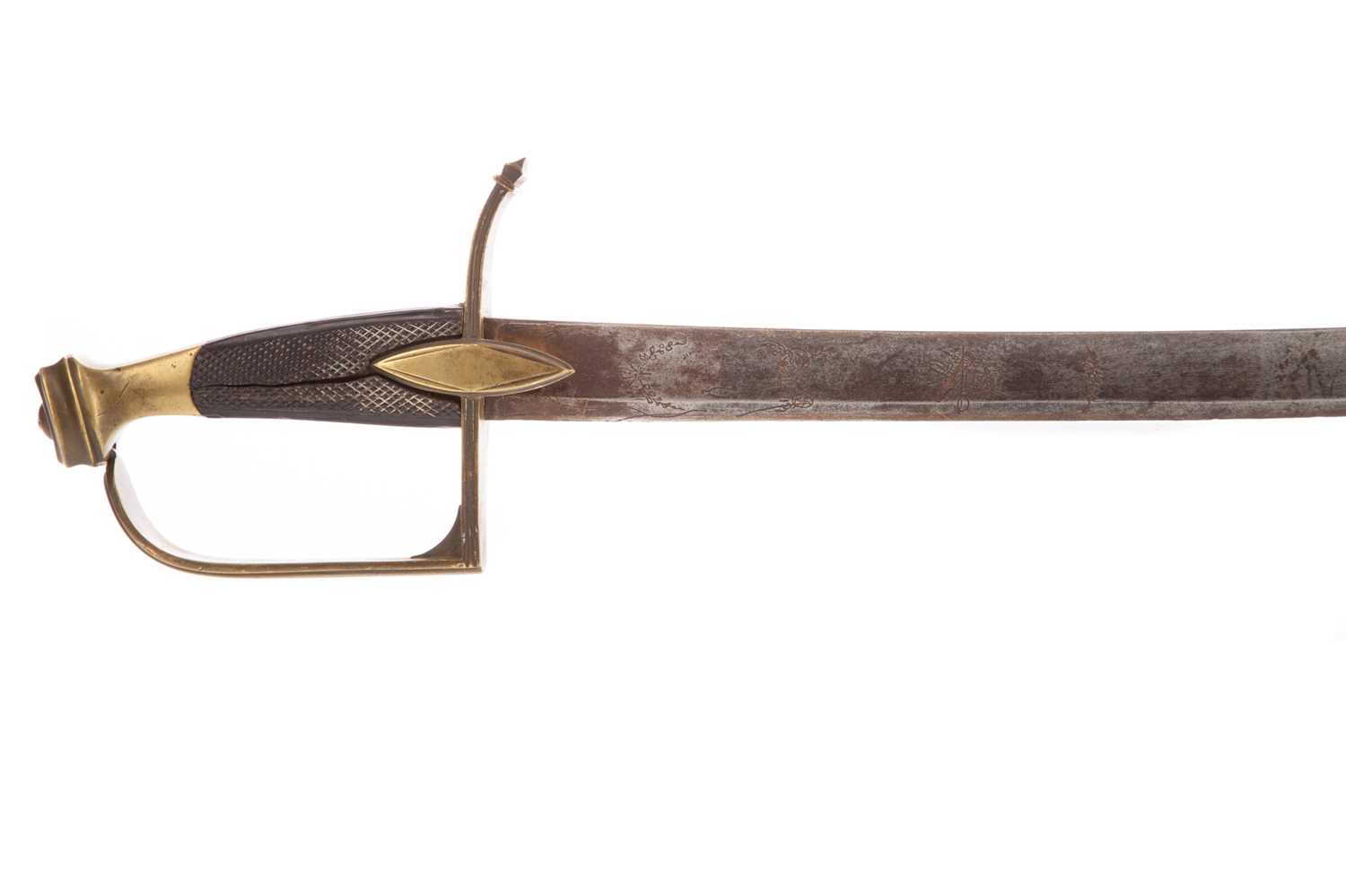 Lot 114 - A 19TH CENTURY CAVALRY SABRE