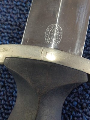Lot 35 - A THIRD REICH-STYLE 'SS' CEREMONIAL DAGGER