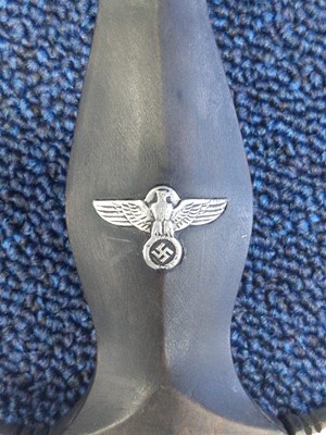 Lot 35 - A THIRD REICH-STYLE 'SS' CEREMONIAL DAGGER