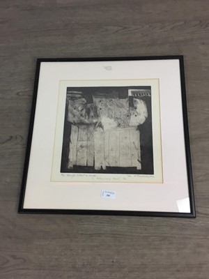 Lot 201 - MARTYR (WITHOUT A CAUSE), ETCHING