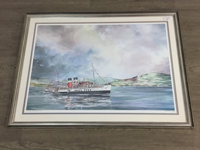 Lot 209 - WAVERLEY STEAMING HOME BY RON WILSON