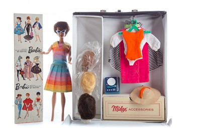 Lot 1106 - BARBIE DOLL NO. 850 AND ACCESSORIES