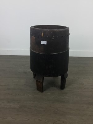 Lot 141 - AN AFRICAN DRUM